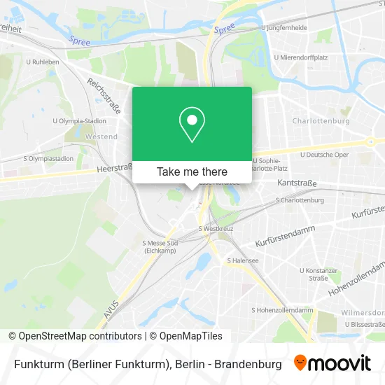 Карта Funkturm (Berliner Funkturm)