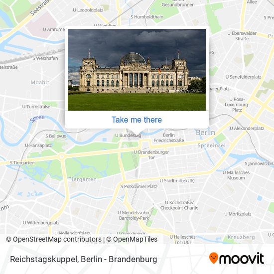 Карта Reichstagskuppel