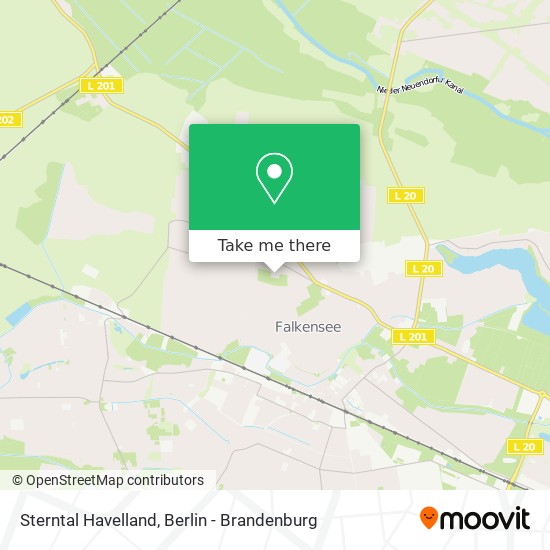 Sterntal Havelland map