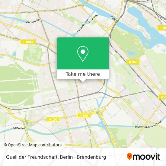 Quell der Freundschaft map