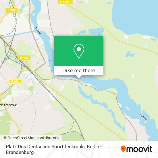 Platz Des Deutschen Sportdenkmals map