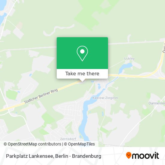 Parkplatz Lankensee map