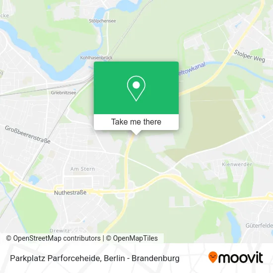 Карта Parkplatz Parforceheide