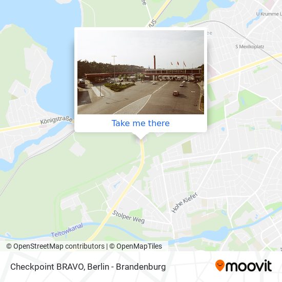 Checkpoint BRAVO map