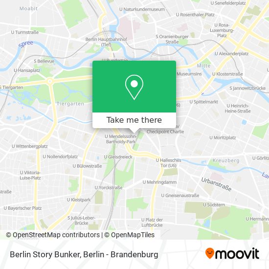 Карта Berlin Story Bunker