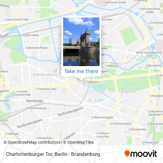 Карта Charlottenburger Tor