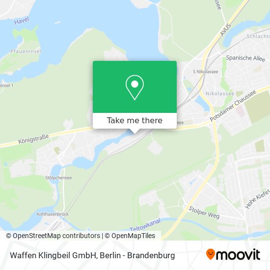 Waffen Klingbeil GmbH map