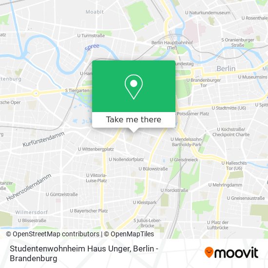 Studentenwohnheim Haus Unger map