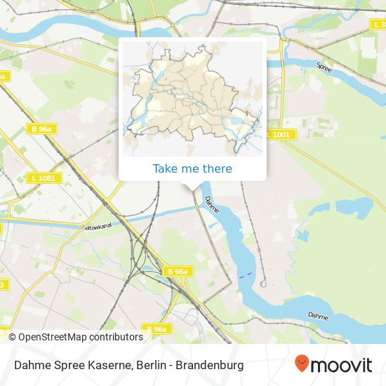 Dahme Spree Kaserne map