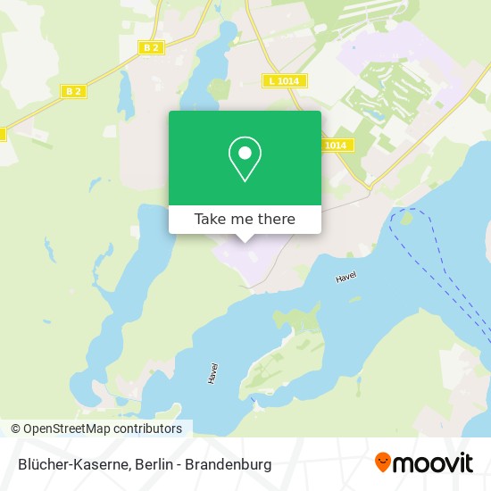 Blücher-Kaserne map