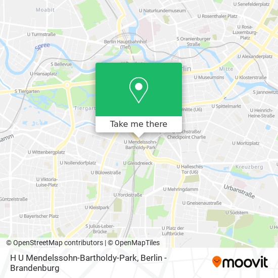 Карта H U Mendelssohn-Bartholdy-Park