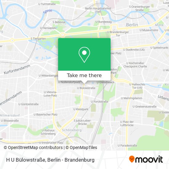 H U Bülowstraße map