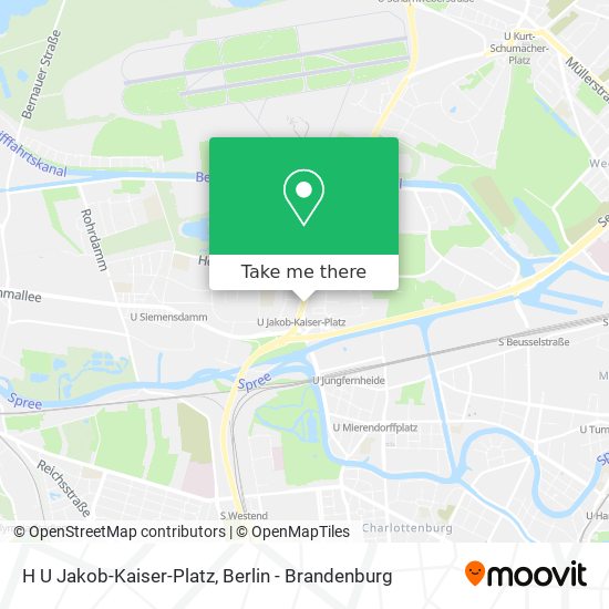 H U Jakob-Kaiser-Platz map