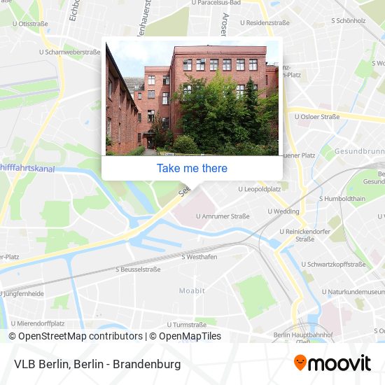 VLB Berlin map