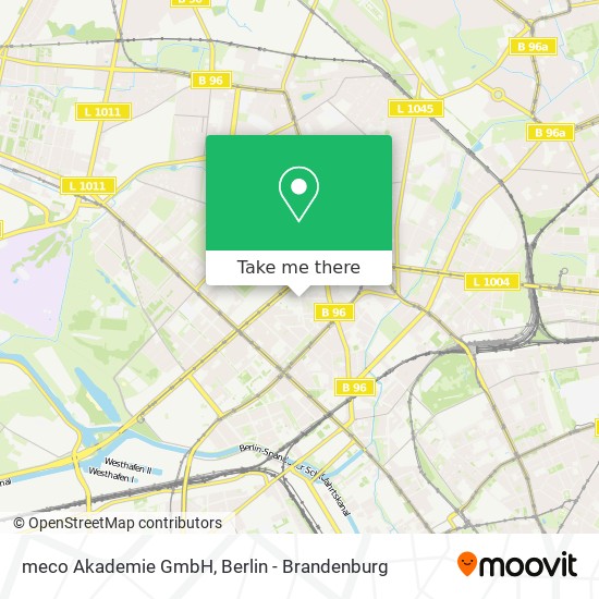 meco Akademie GmbH map