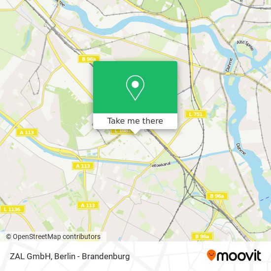 ZAL GmbH map