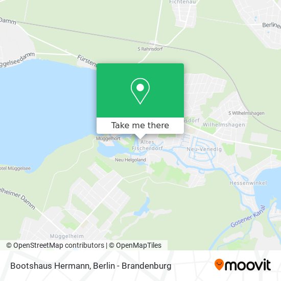 Bootshaus Hermann map