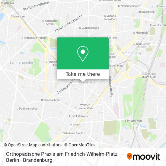 Orthopädische Praxis am Friedrich-Wilhelm-Platz map