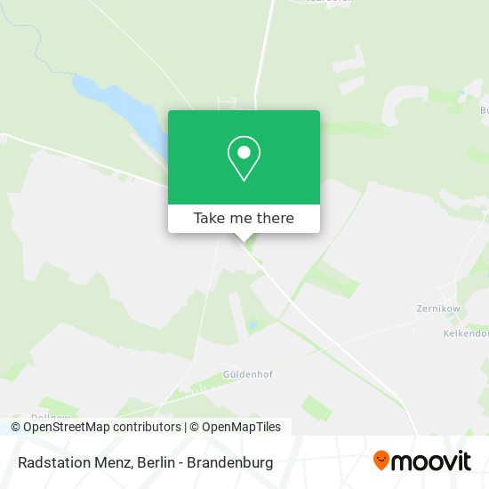 Radstation Menz map
