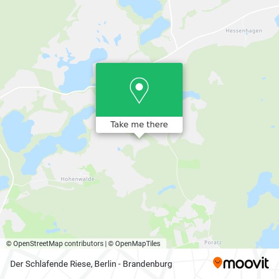 Der Schlafende Riese map