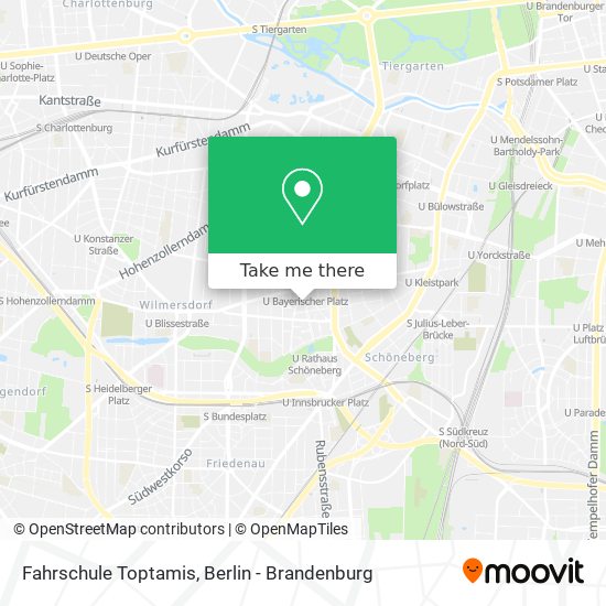 Fahrschule Toptamis map