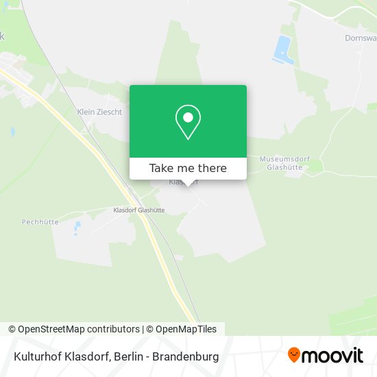 Kulturhof Klasdorf map