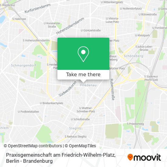Карта Praxisgemeinschaft am Friedrich-Wilhelm-Platz