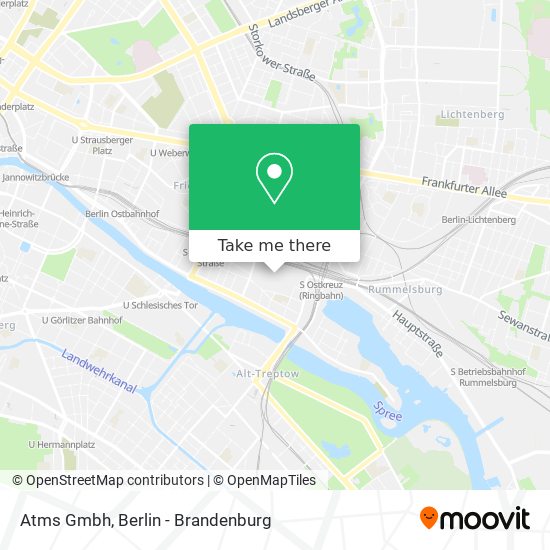 Atms Gmbh map