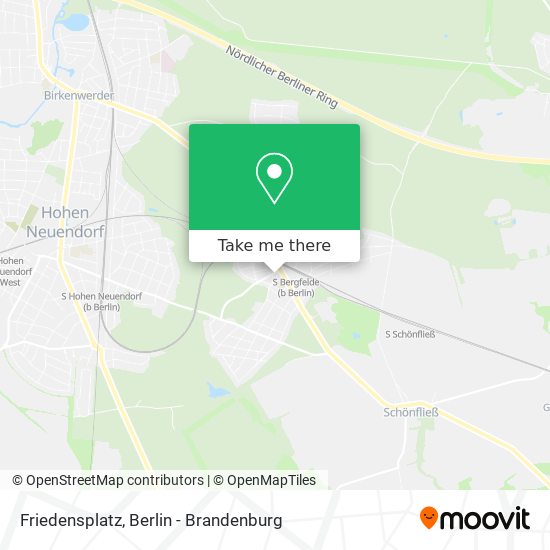 Friedensplatz map