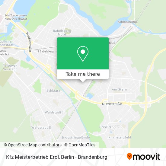 Kfz Meisterbetrieb Erol map