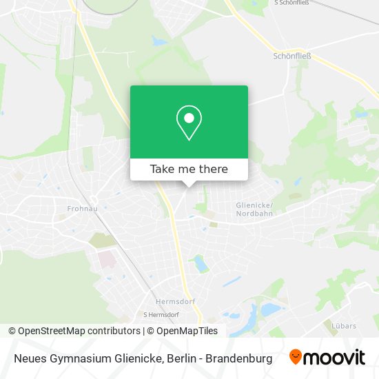 Карта Neues Gymnasium Glienicke