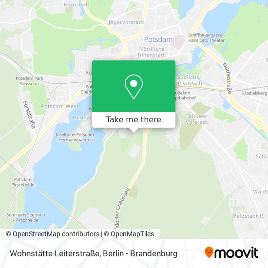 Wohnstätte Leiterstraße map