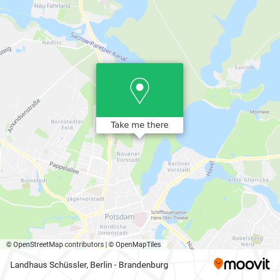 Landhaus Schüssler map
