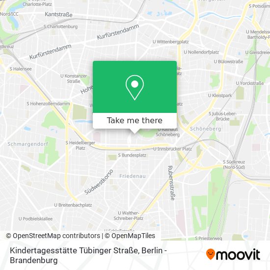 Kindertagesstätte Tübinger Straße map