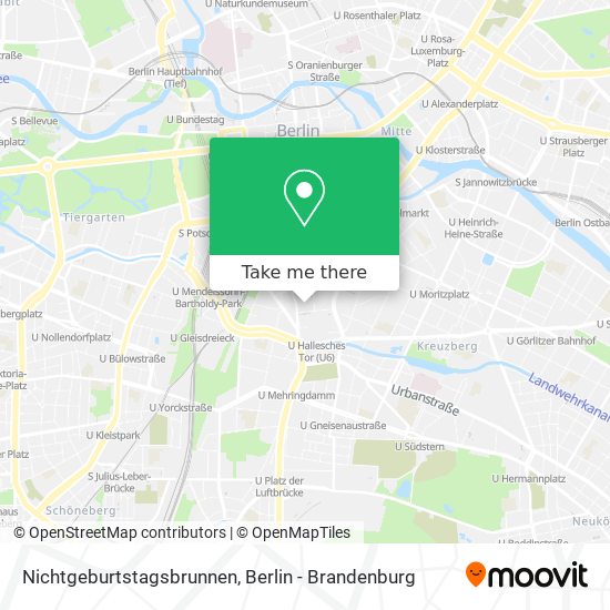Карта Nichtgeburtstagsbrunnen