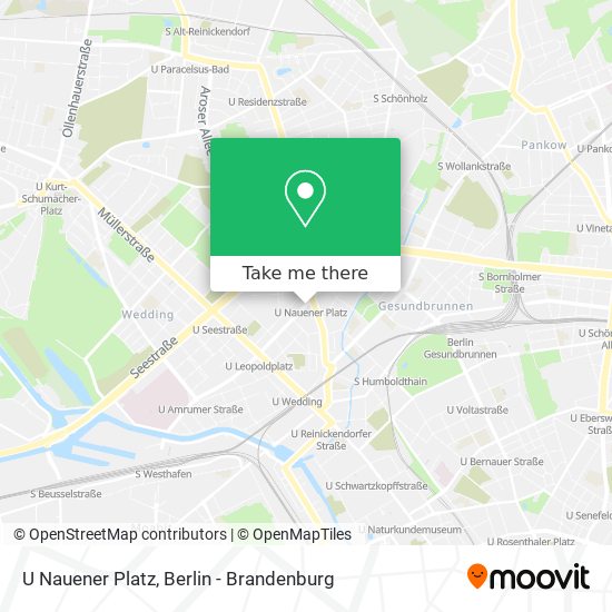 U Nauener Platz map