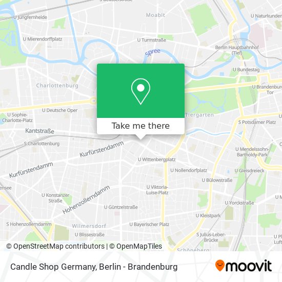 Candle Shop Germany map