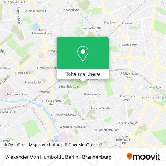 Карта Alexander Von Humboldt
