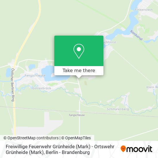 Freiwillige Feuerwehr Grünheide (Mark) - Ortswehr Grünheide (Mark) map