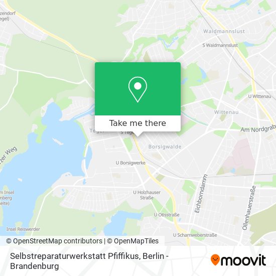 Selbstreparaturwerkstatt Pfiffikus map