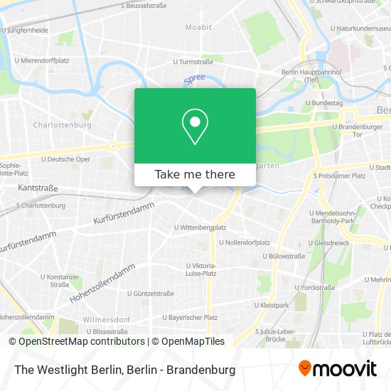 Карта The Westlight Berlin