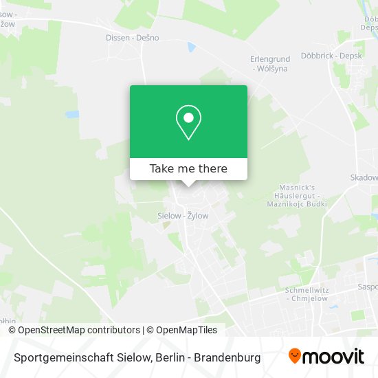 Sportgemeinschaft Sielow map