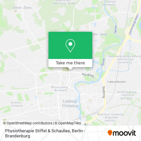 Physiotherapie Stiffel & Schaulies map