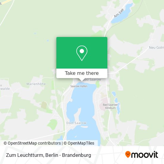 Zum Leuchtturm map