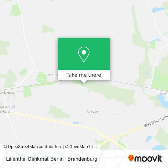 Lilienthal-Denkmal map