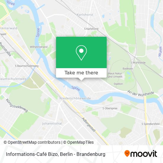 Informations-Café Bizo map