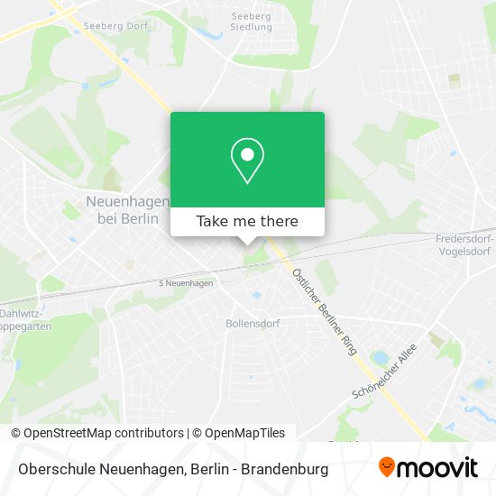 Oberschule Neuenhagen map