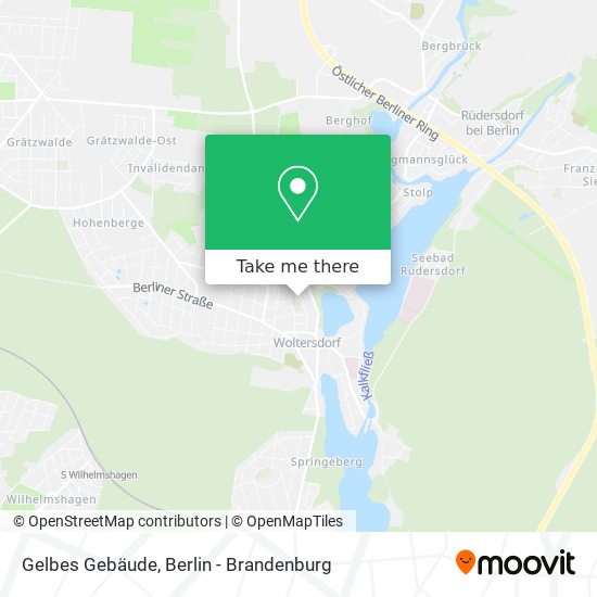 Gelbes Gebäude map