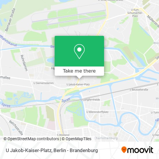 Карта U Jakob-Kaiser-Platz
