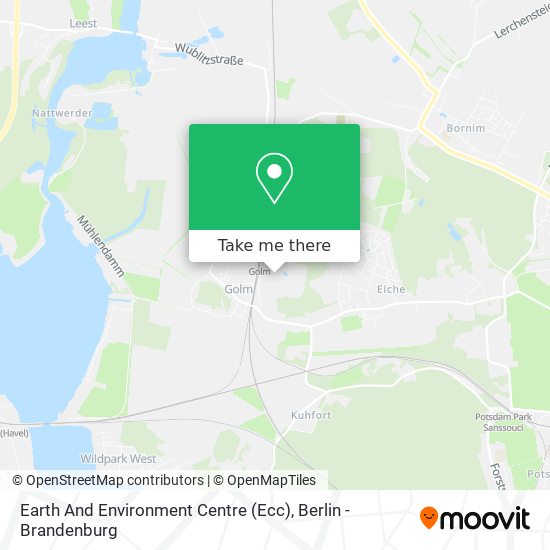 Earth And Environment Centre (Ecc) map